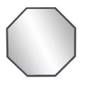 Howard Elliott 60"x30" Allan Andrews Millennium Silver Large Mirror: Modern Style, Wood Frame, Wall Mounted