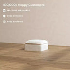 Pouf modulare quadrato – Seduta singola, Rivestimento lavabile