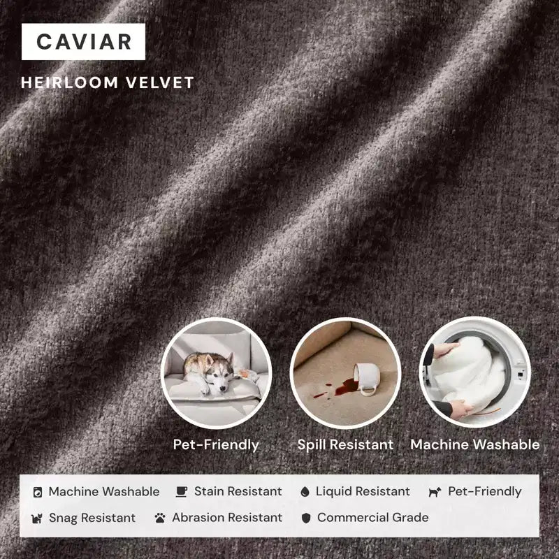 Pouf modulare quadrato – Seduta singola, Rivestimento lavabile