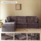 Pouf modulare quadrato – Seduta singola, Rivestimento lavabile
