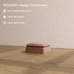 Pouf modulare quadrato – Seduta singola, Rivestimento lavabile