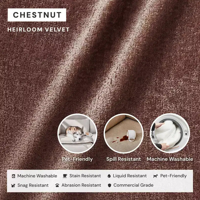 Pouf modulare quadrato – Seduta singola, Rivestimento lavabile