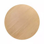 Set da pranzo da 5 pezzi in legno naturale stile rustico, 4 posti